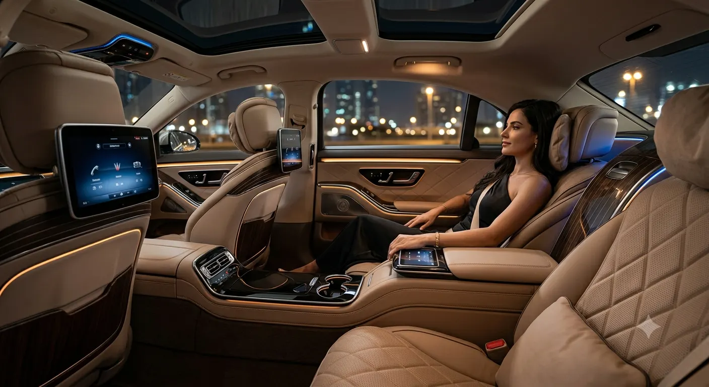 Mercedes S-Class angle 2