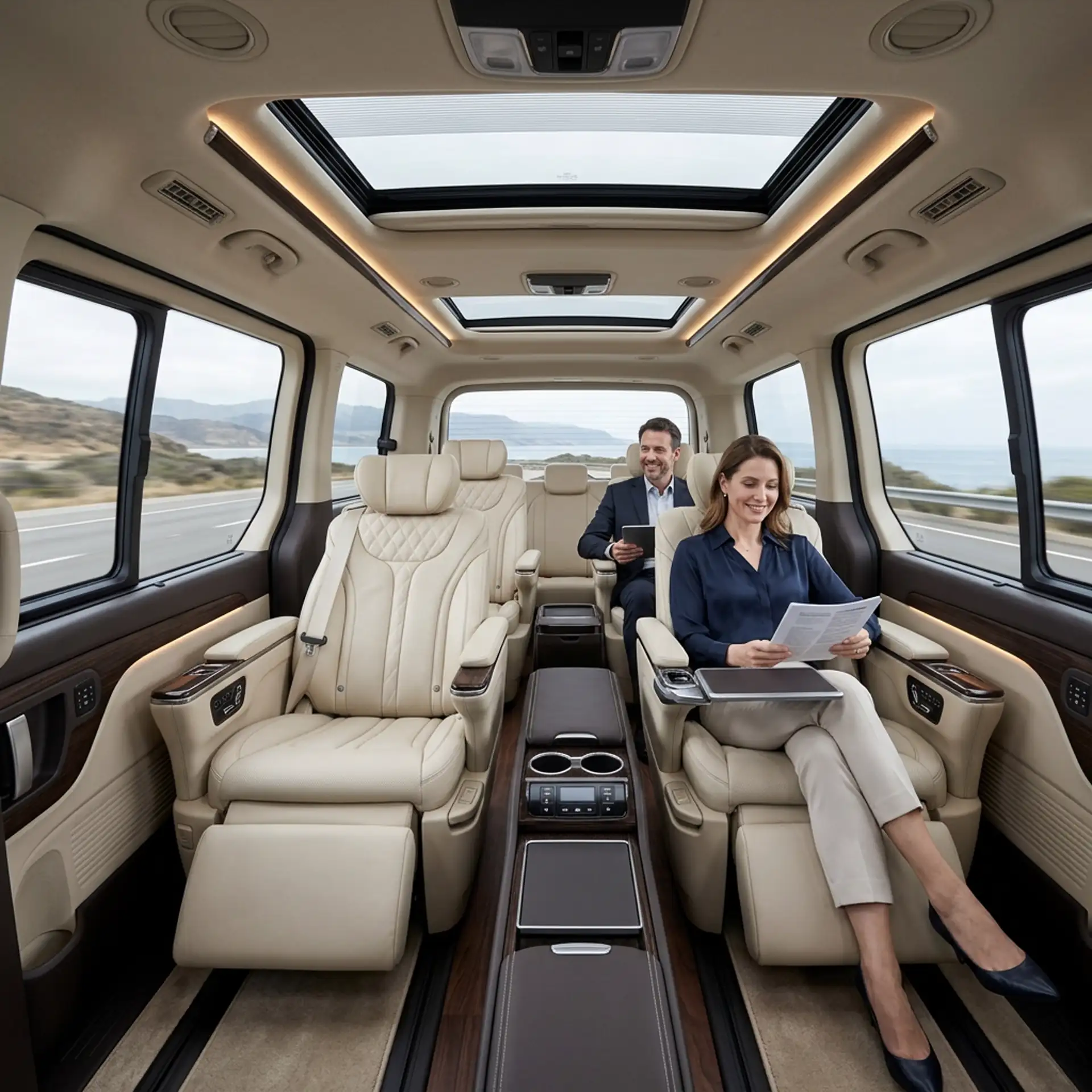 Hyundai Staria VIP angle 2