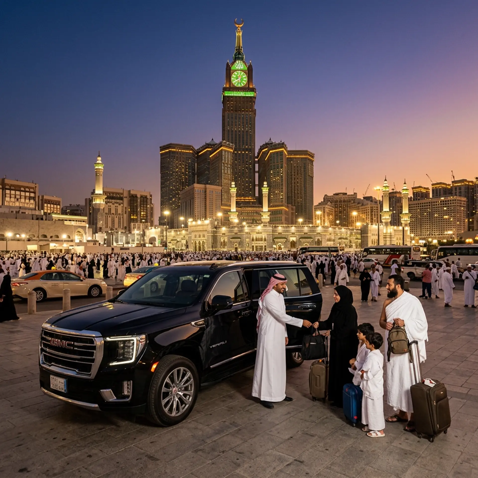 Private Car vs. Shared Van for Umrah: Which Should You Choose?